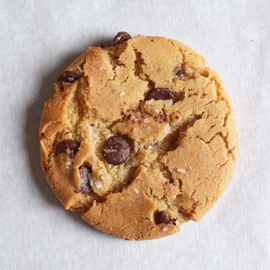 Salted chocolate chip cookies