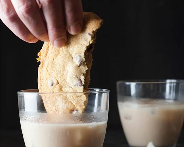 Salted chocolate chip cookies