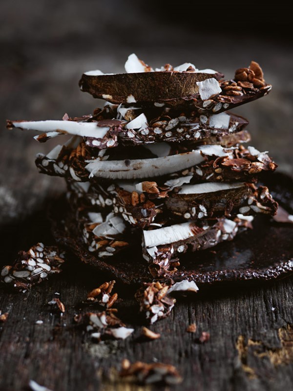 Salted coconut rough