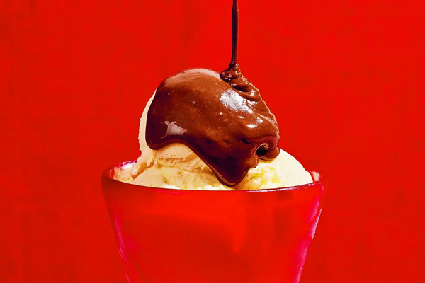 Salted date and ancho chilli chocolate sauce