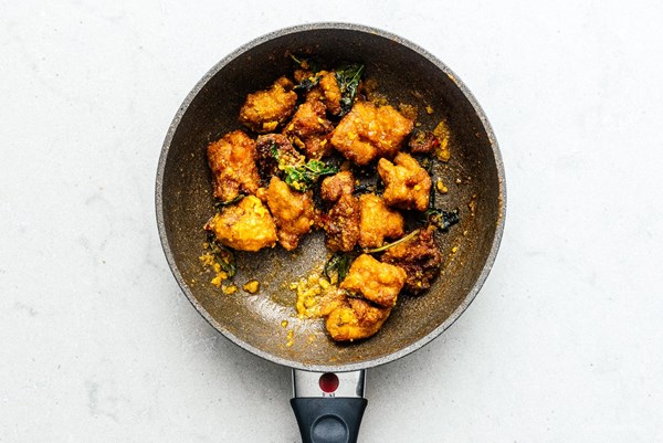 Salted egg yolk fried chicken