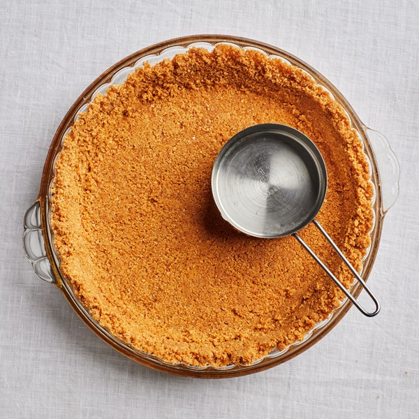 Salted graham cracker crust