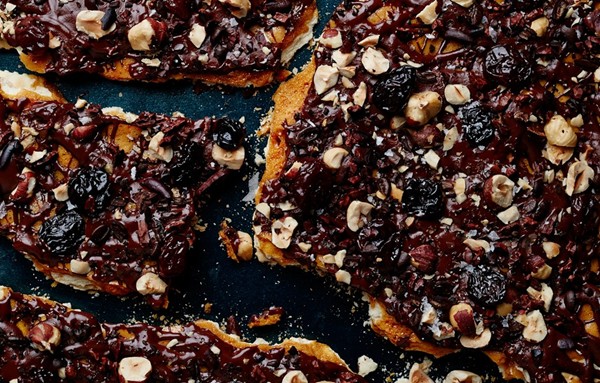 Salted honey and chocolate bark