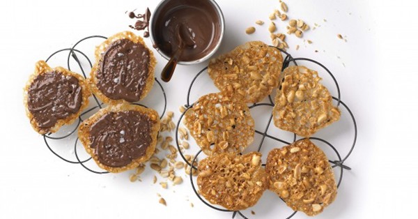 Salted peanut Florentines