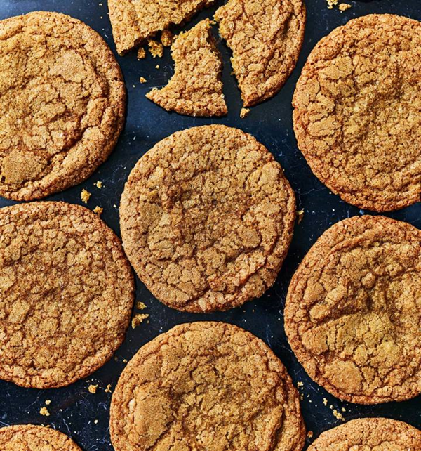 Salted vanilla bean cookies