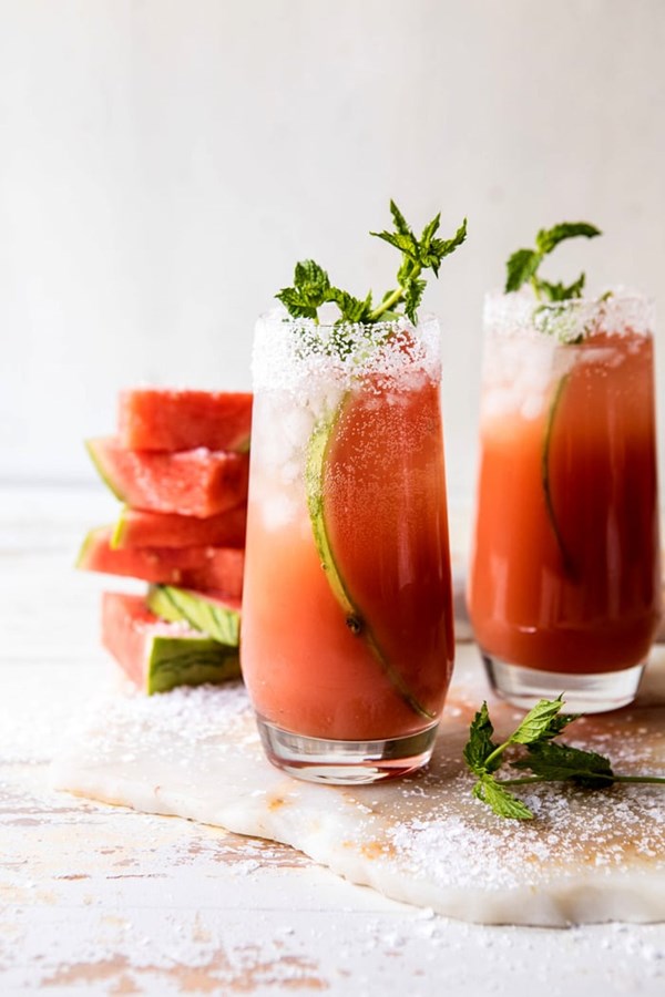 Salted watermelon Paloma