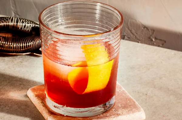 Salty caramel Negroni