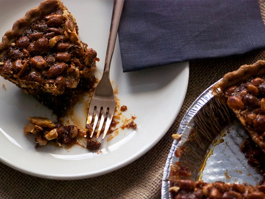 Salty nut pie