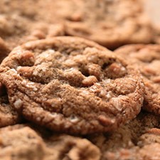 Salty-sweet butter pecan cookies