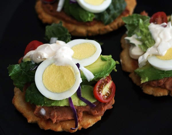 Salvadoran enchiladas