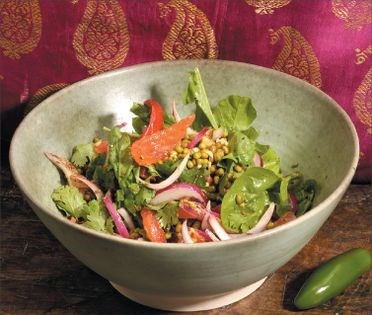 Samarkand mung bean salad