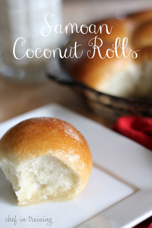 Samoan coconut rolls
