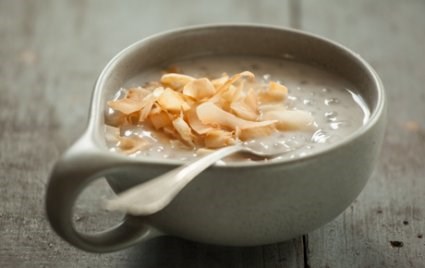 Samoan coconut tapioca porridge