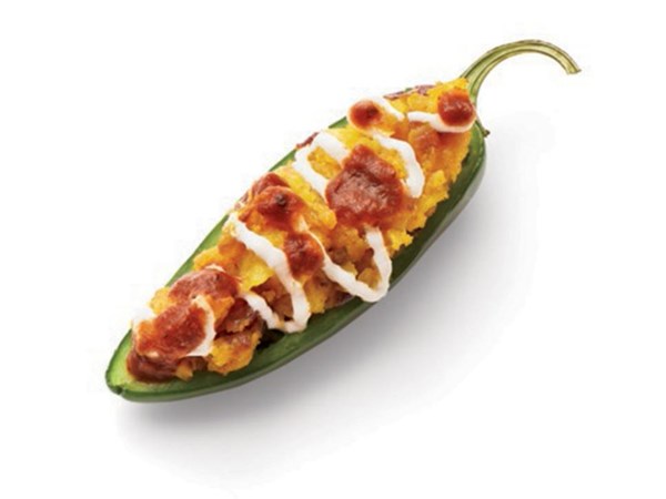 Samosa stuffed jalapeños
