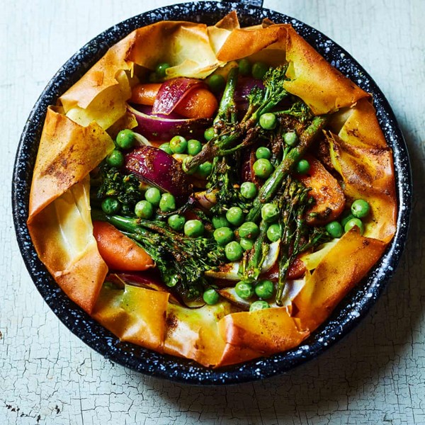 Samosa tart