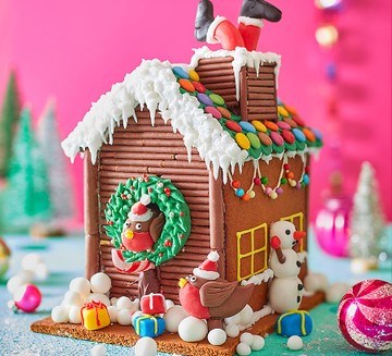 Samuel's gingerbread birdhouse