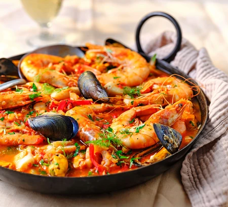 San Franciscan seafood stew (Cioppino)