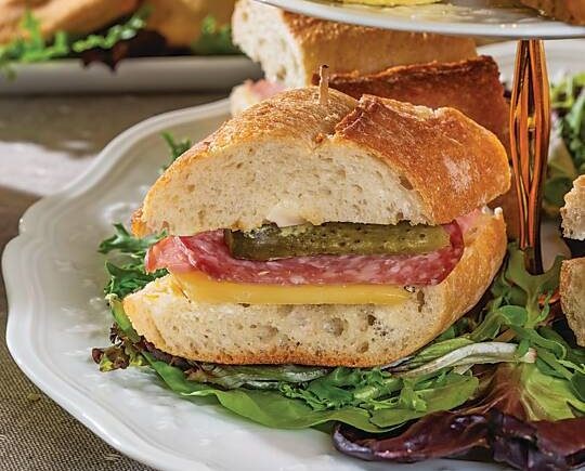 Sandwiches au jambon