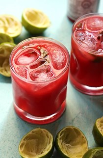 Sandy bottoms summer cocktail