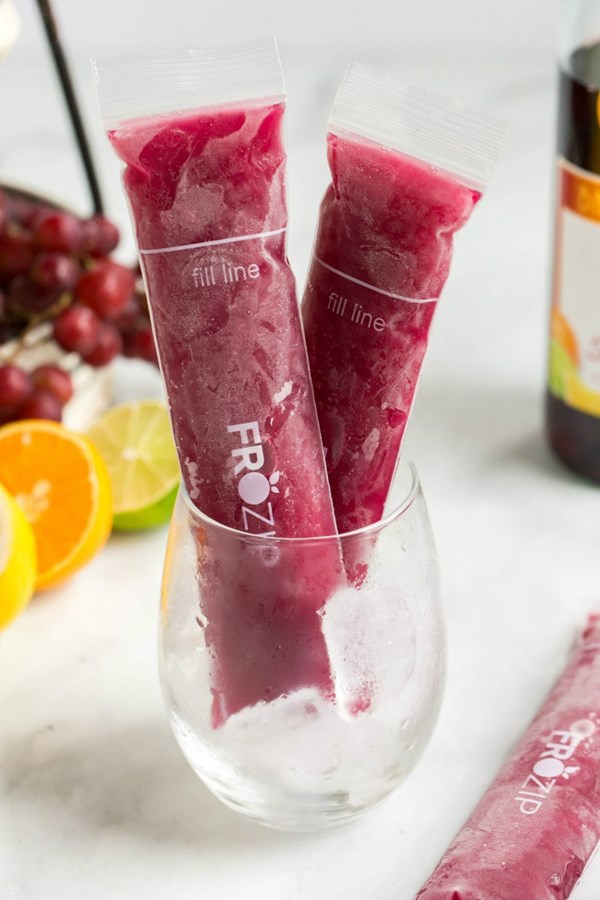 Sangria popsicles