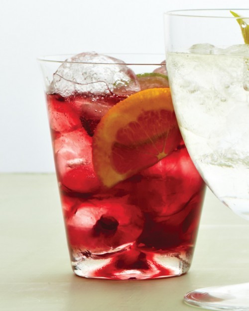 Sangria spritzer