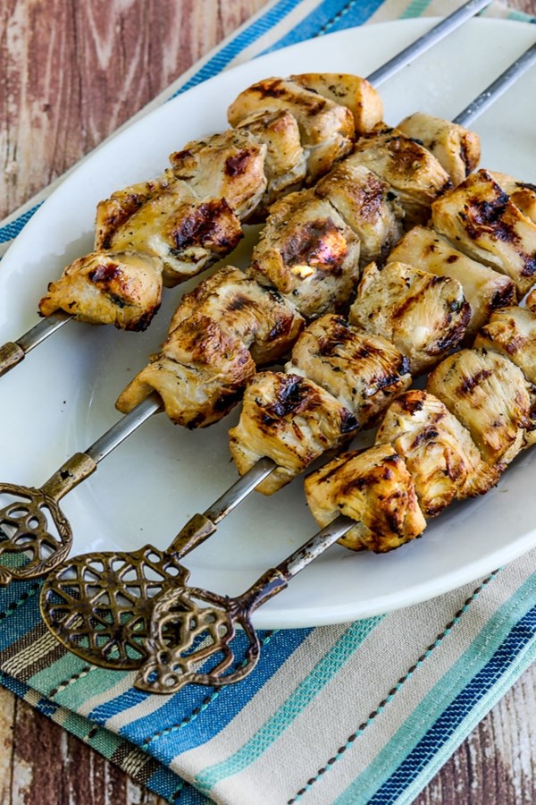 Sanpete County grilled turkey kabobs