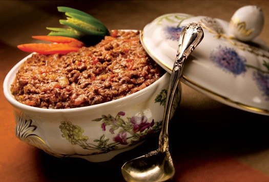 Santa Fe chili with meat