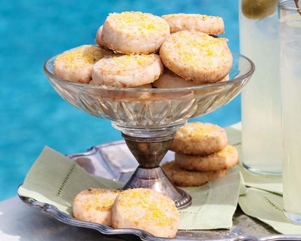 Sarah O'Brien's Parmesan sablés