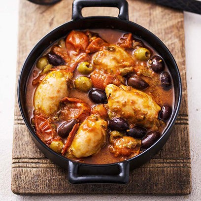 Sarah Raven's chicken puttanesca