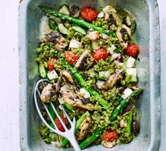 Sardine & asparagus