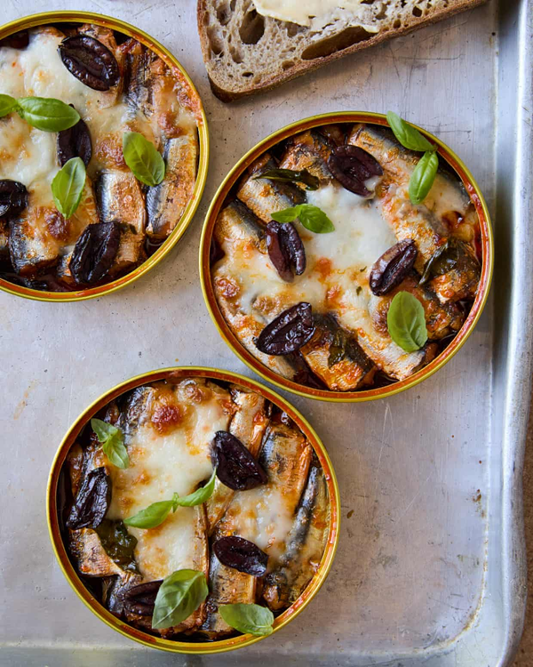Sardine margherita