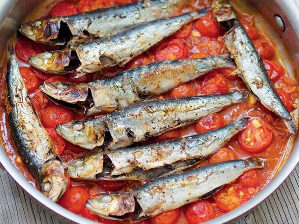 Sardines in spicy tomato sauce from 'The Adobo Road Cookbook' (Cook the Book)