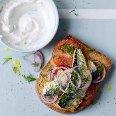 Sardines on toast
