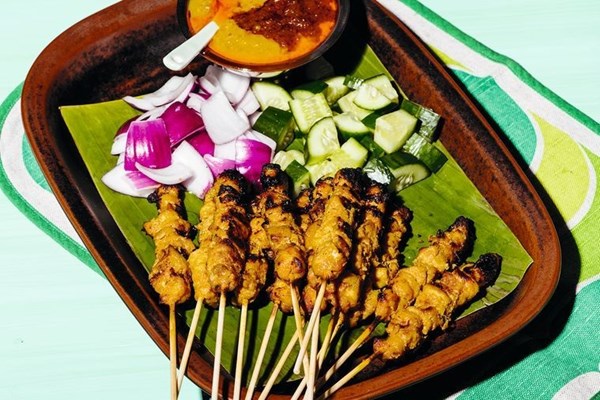Satay chicken  