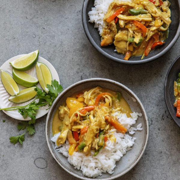 Satay chicken curry