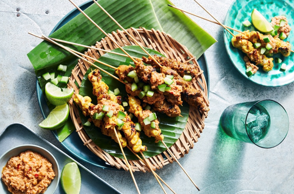 Satay chicken (Satay ayam)