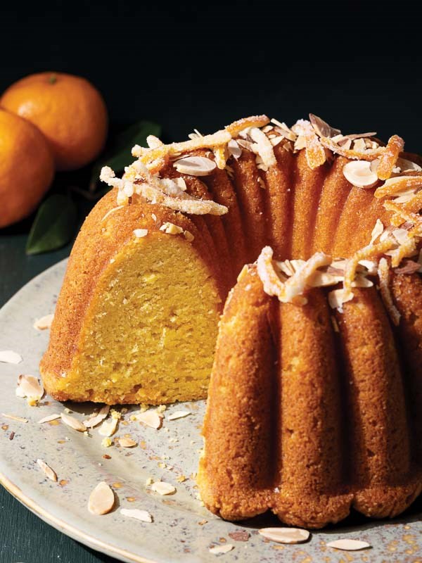 Satsuma-almond cake