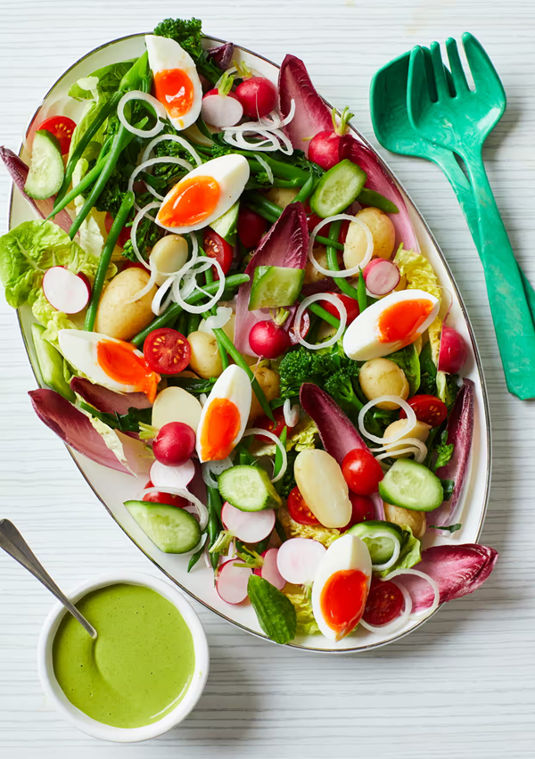 Sauce-on-the-side salad