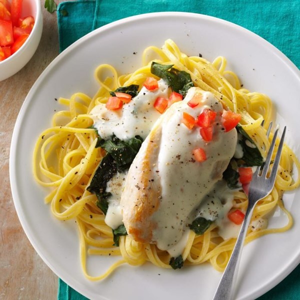 Saucy garlic chicken 