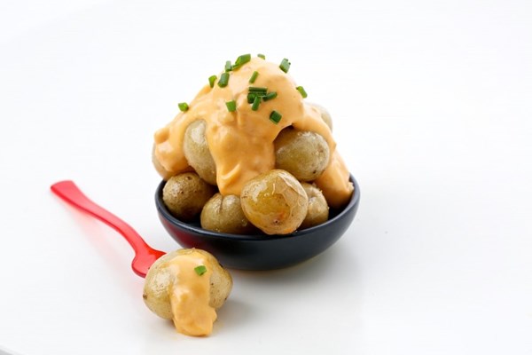 Saucy roasted potatoes