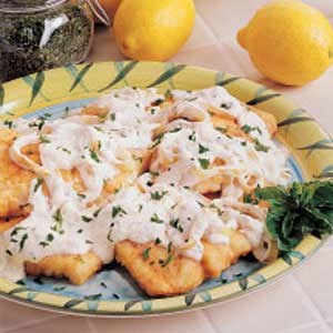 Saucy skillet fish