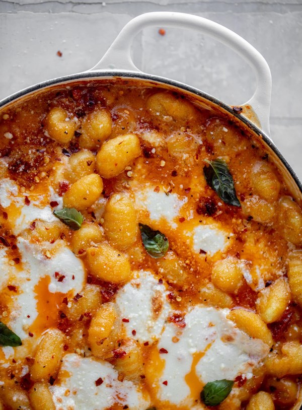 Saucy sun dried tomato gnocchi