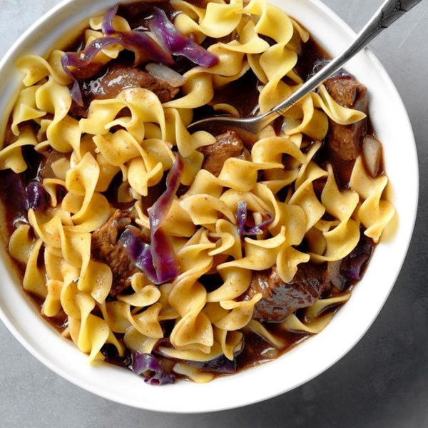 Sauerbraten soup