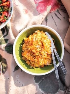 Sauerkraut, apple, and carrot slaw (Surówka z kiszonej kapusty)