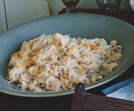 Sauerkraut with apples