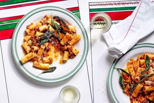 Sausage & mortadella ragu