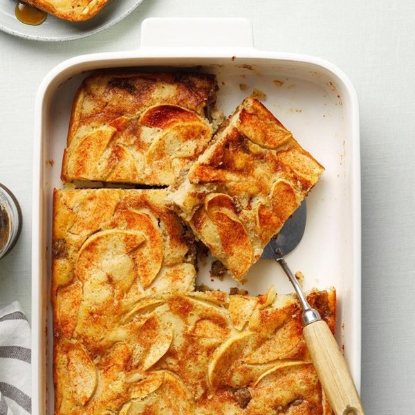 Sausage & pancake bake