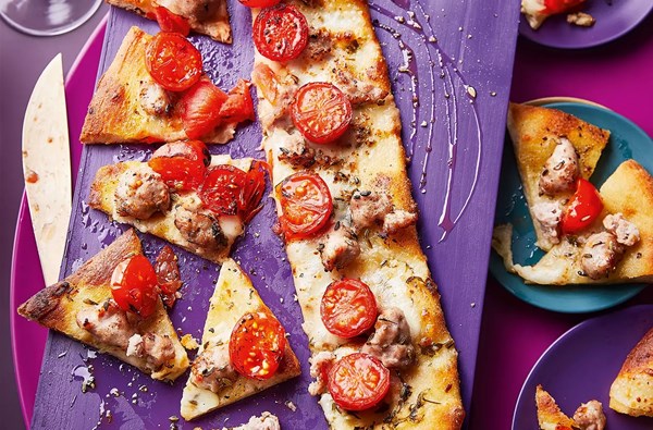 Sausage & tomato bites