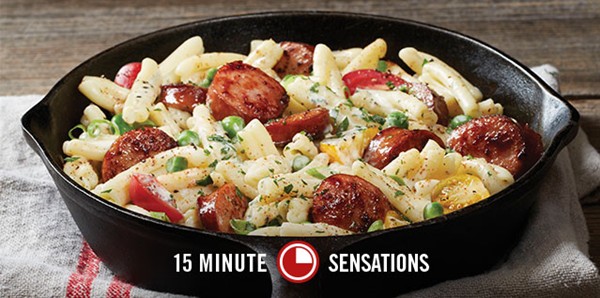 Sausage Alfredo