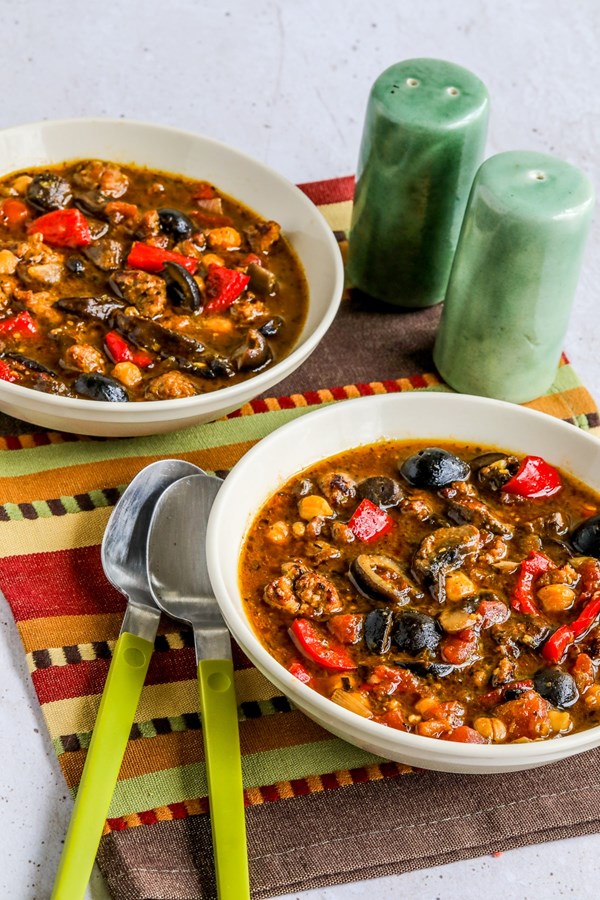 Sausage and chickpea stew